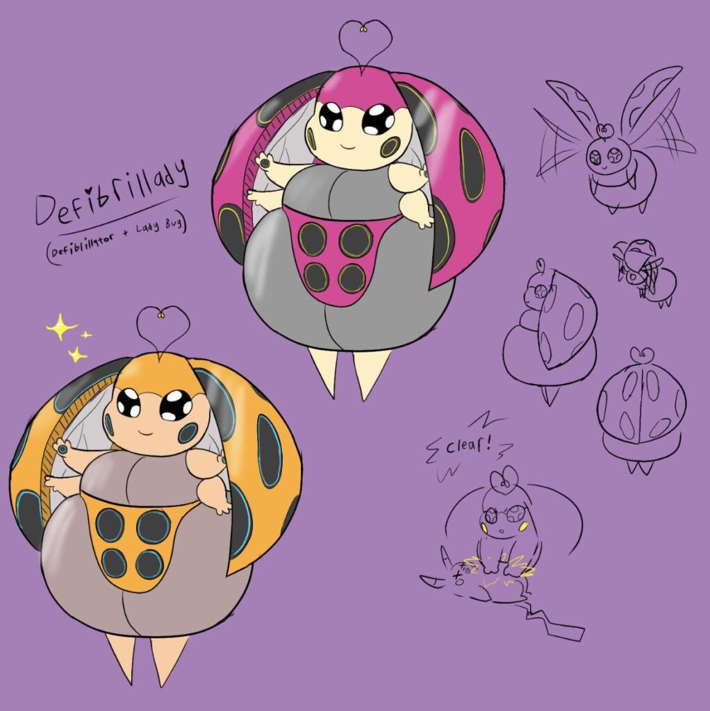 Ladybug healer complete!