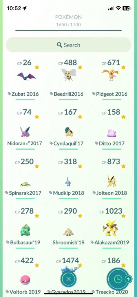 Really old Pokémon, which ones are rare and which ones are worth trading/powering up?