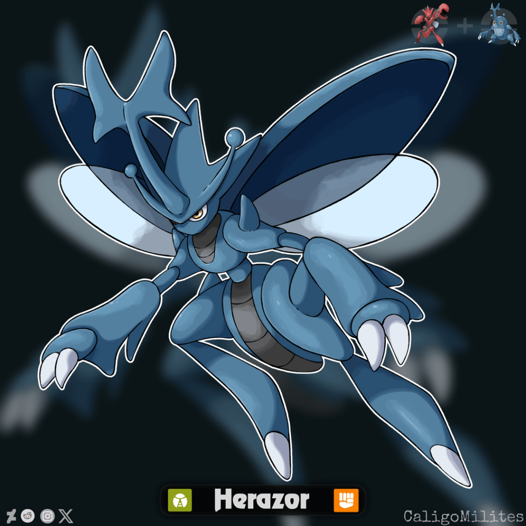 Heracross and Scizor Fusion