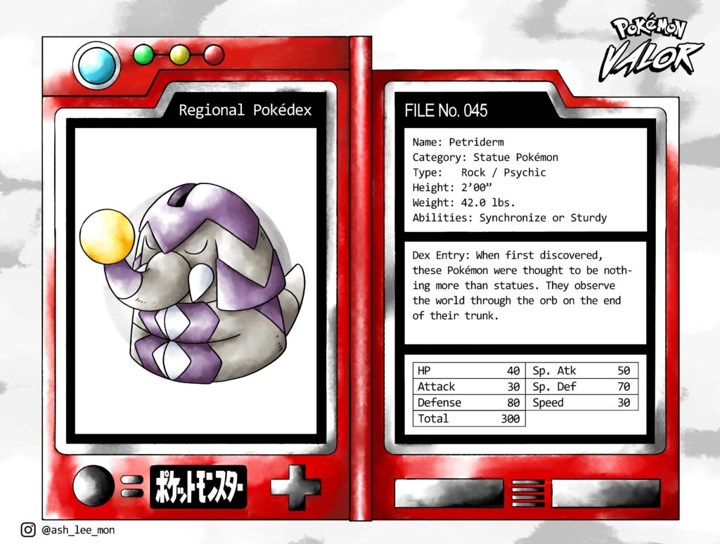Korsai Fakemon Region Elephant Pokemon