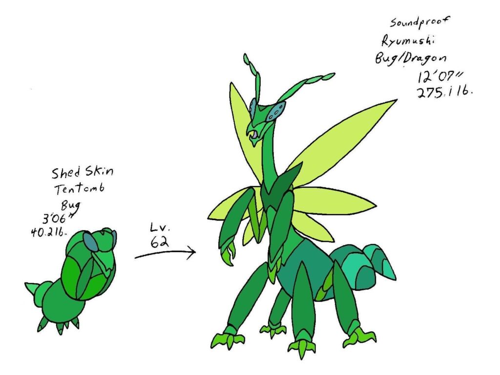 Dragon Bug Fakemon