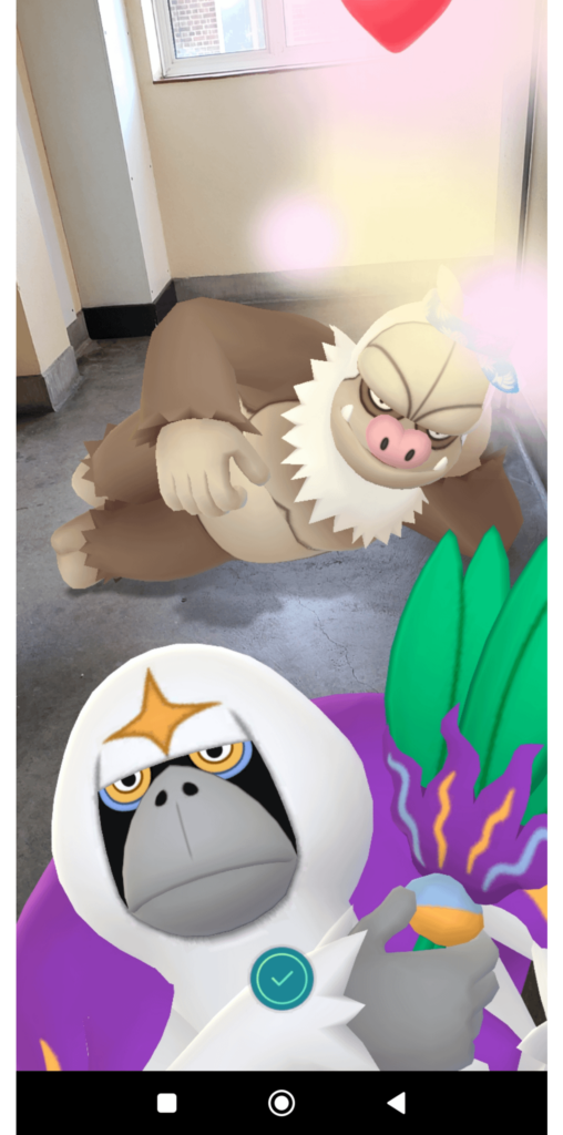 When your Slaking gets photobombed.