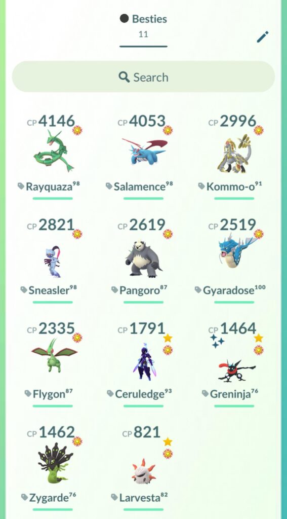 How many best buddies do you have?