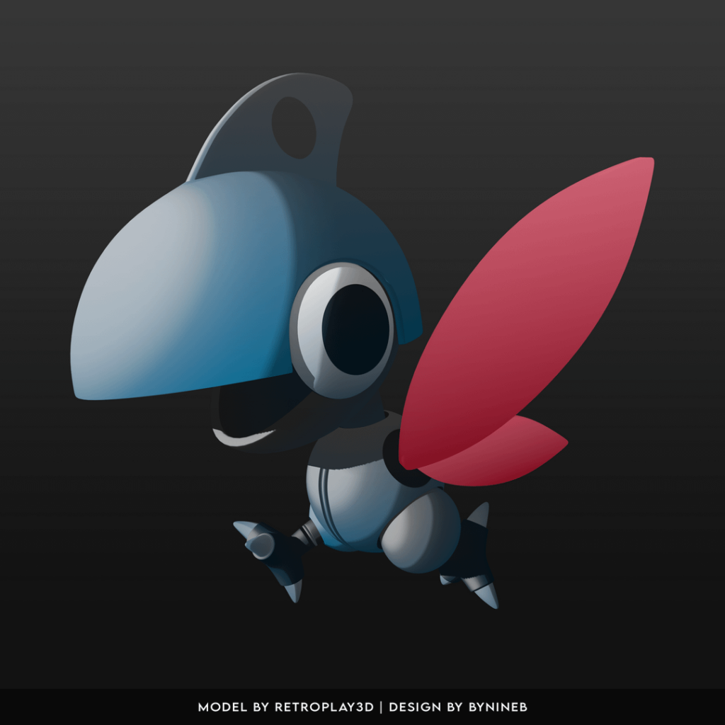 Skawling 3D Model Renders