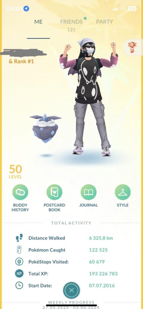 New drip who dis. What buddypokemon would go well with this ? Thoughts ?