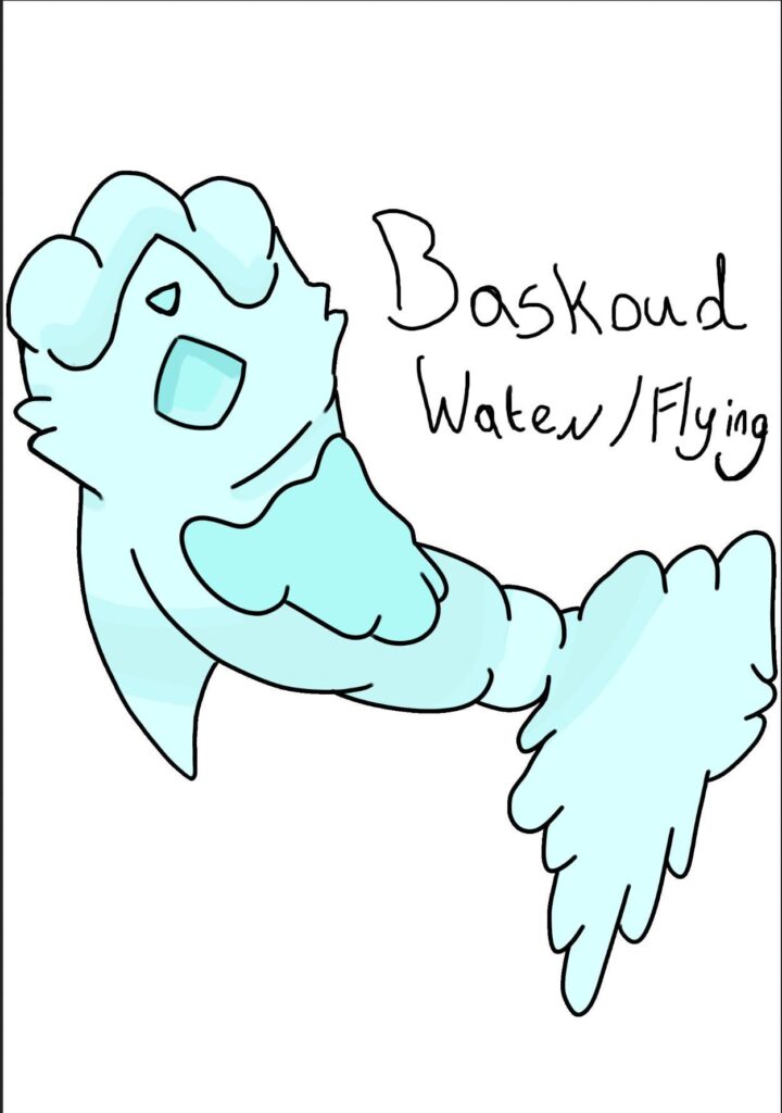 My water type starter!