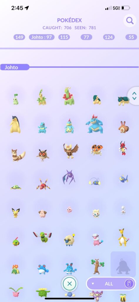 pokédex not filing correctly?