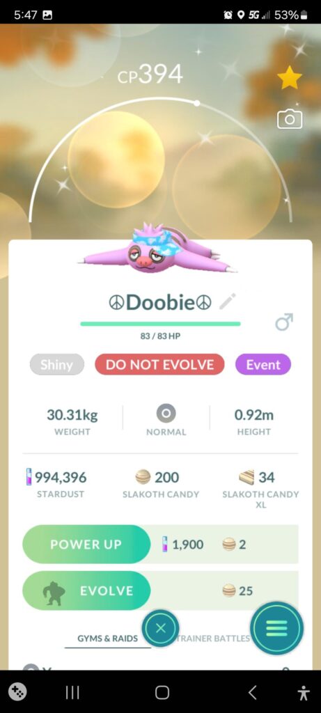 Where would the best buddy badge go on this dude?