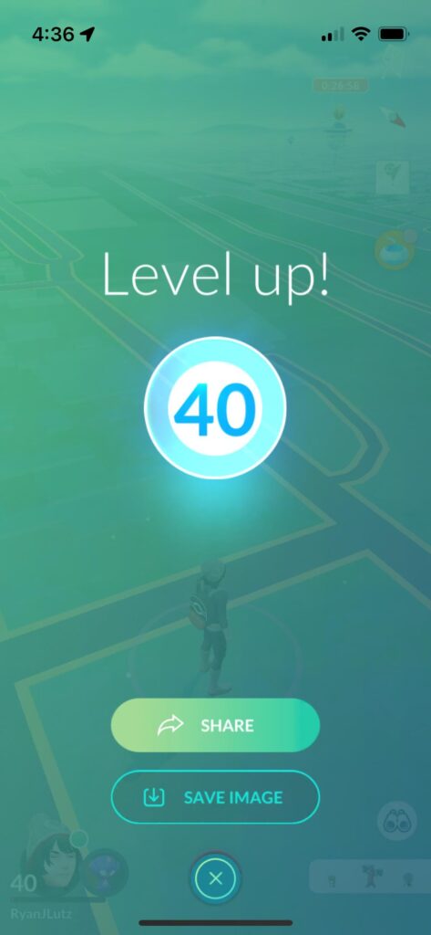 Finally, after years of playing semi casually since day one, I’ve reached level 40
