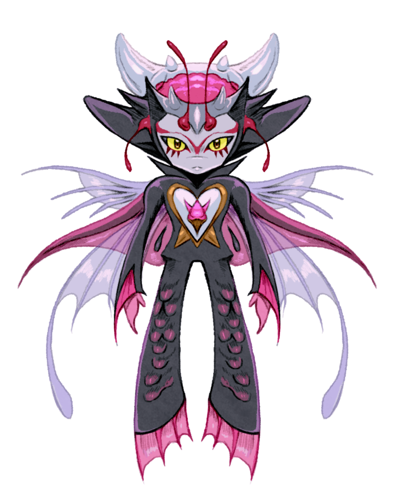 (OC)This is Vampoules next evolution Vamparis. What attacks/abilities do you see them having?