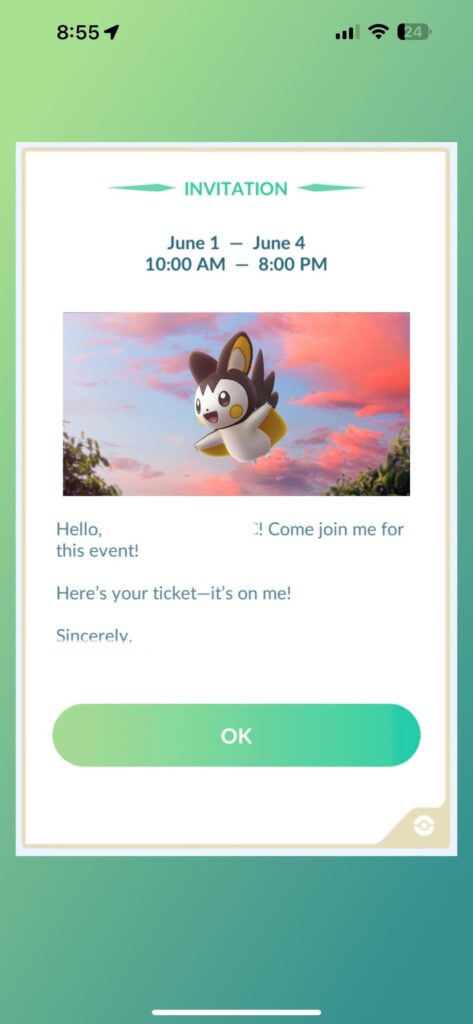 Raided with a random person in Japan, and they keep gifting me event tickets!