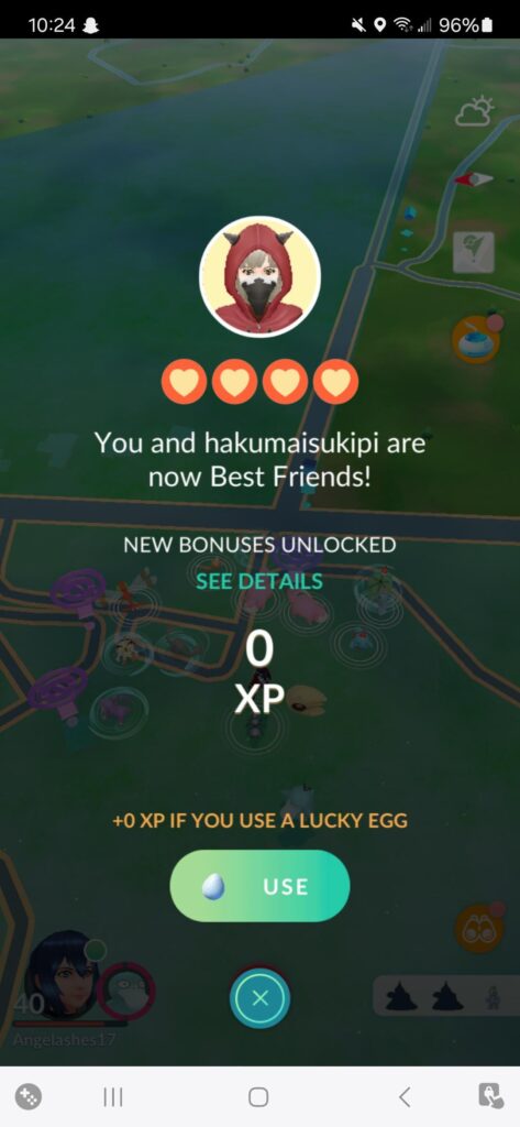 Been sending gifts for about a year. You're lame.