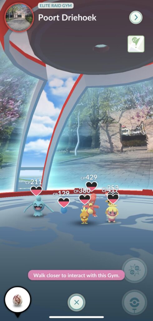 Was about to attack this gym until…