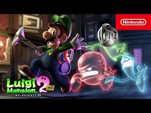 Luigi's Mansion 2 HD - New TV Ads (JP)
