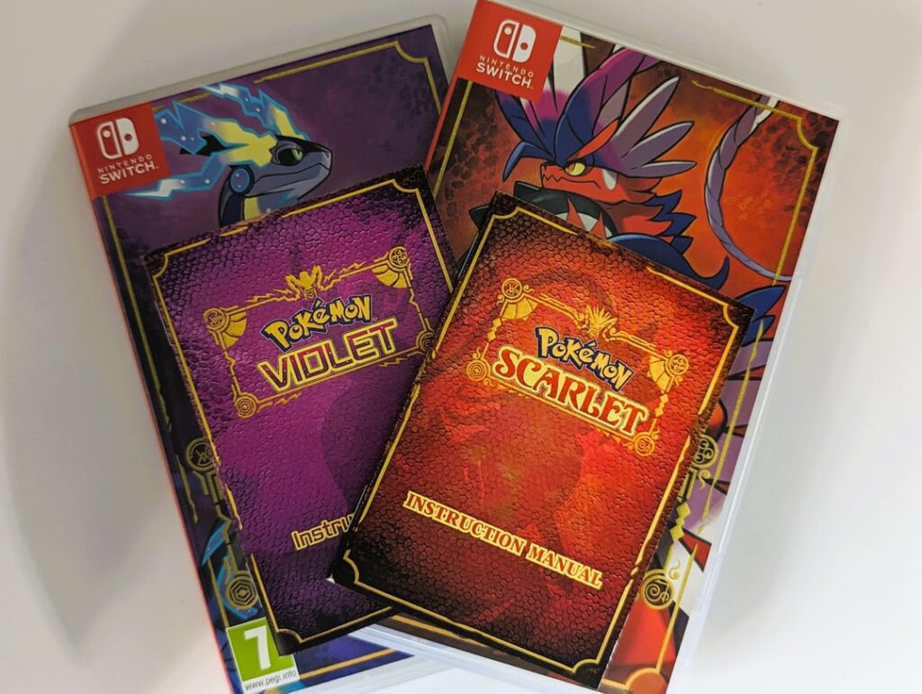 Custom Pokémon Scarlet and Violet Manuals