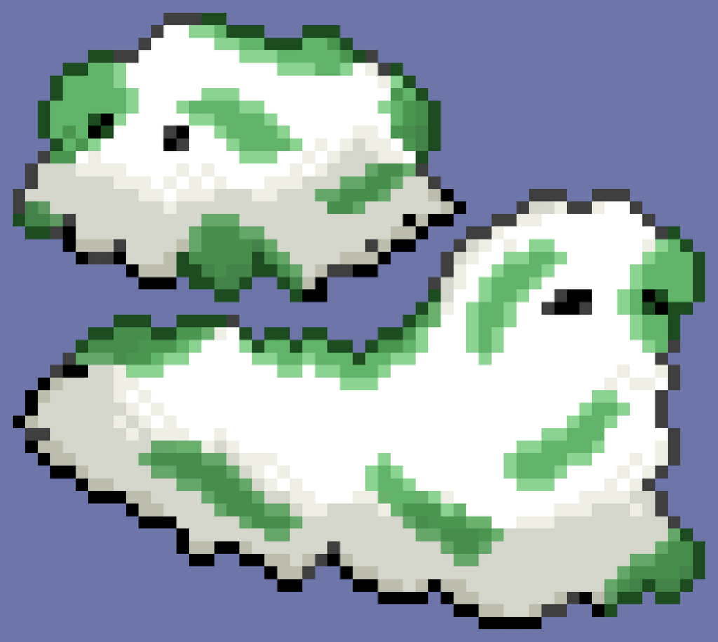 Check out Mill and Muldew, my mold slugs! The first non-Variant Fakemon I've made! Grass/Normal type.