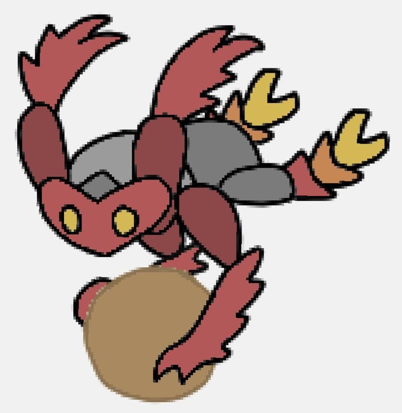 Im making a pokemon region and i made this fakemon but this just looks like Vroombug to me. What should i change to make this look better?