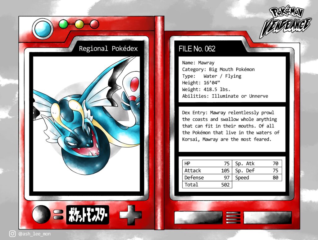 Mawray: The Big Mouth Pokemon