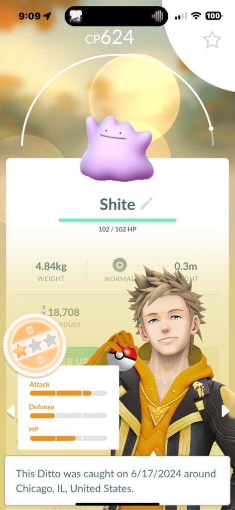 Found my first Ditto