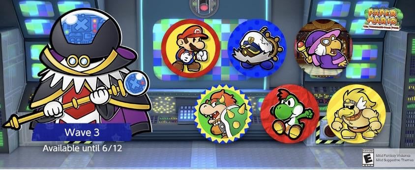 Wave 3 of the Paper Mario: The Thousand Year Door NSO Icons are now Available!