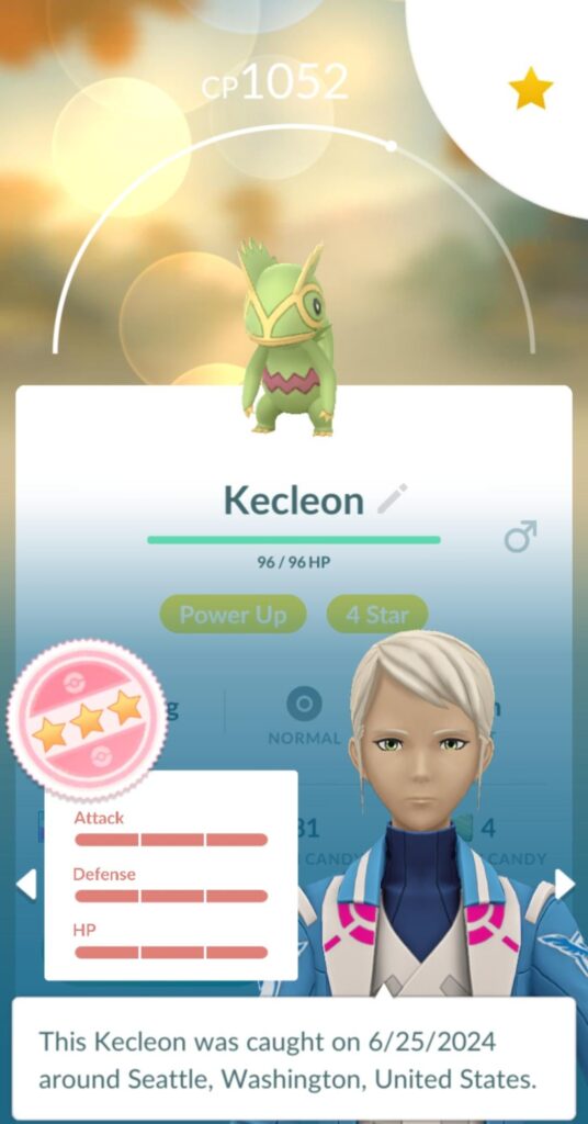 Face was shocked when I checked IVs