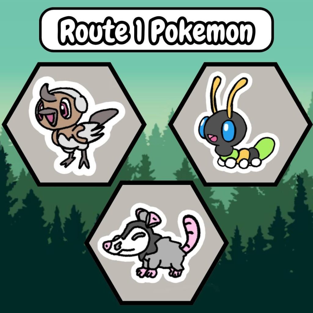 Route 1 Encounters