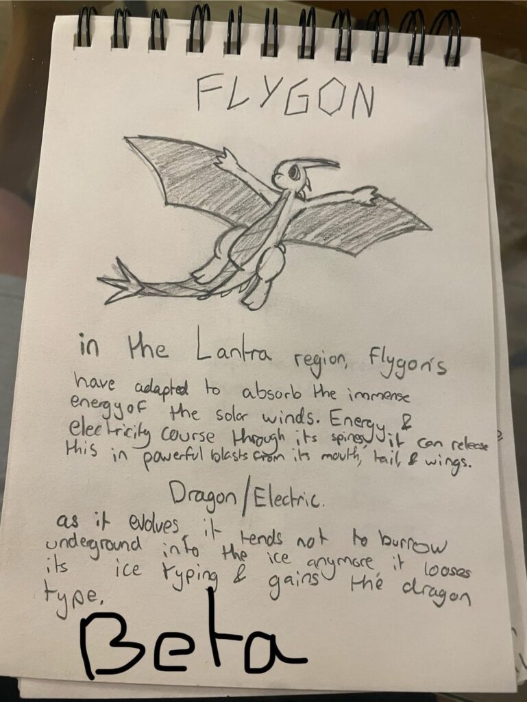 First regional pokemon for my region!!