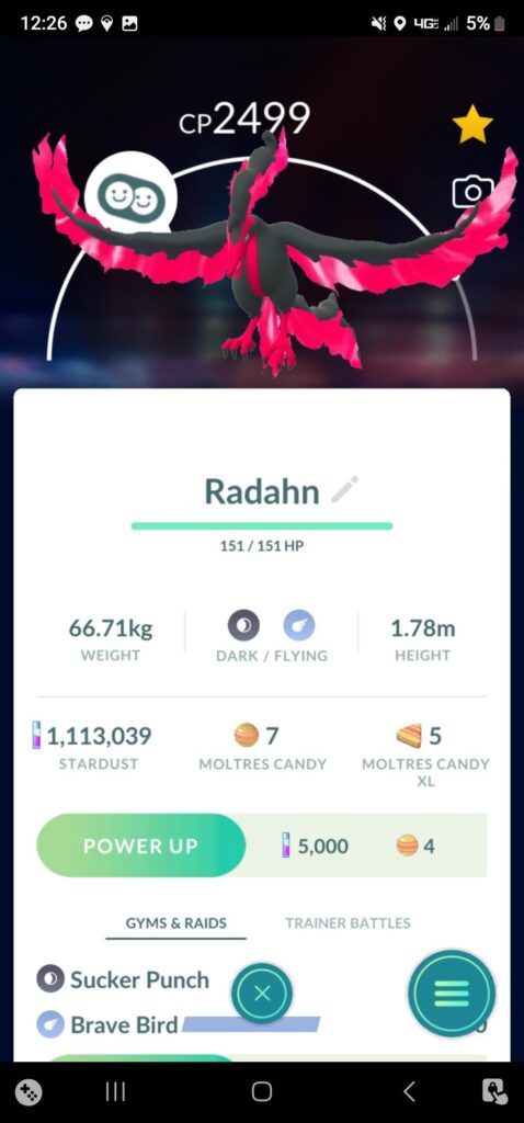 Finally caught my first Galarian Bird!