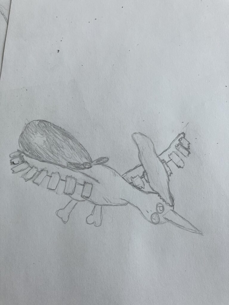 My friend forced me to draw a regional Moltres