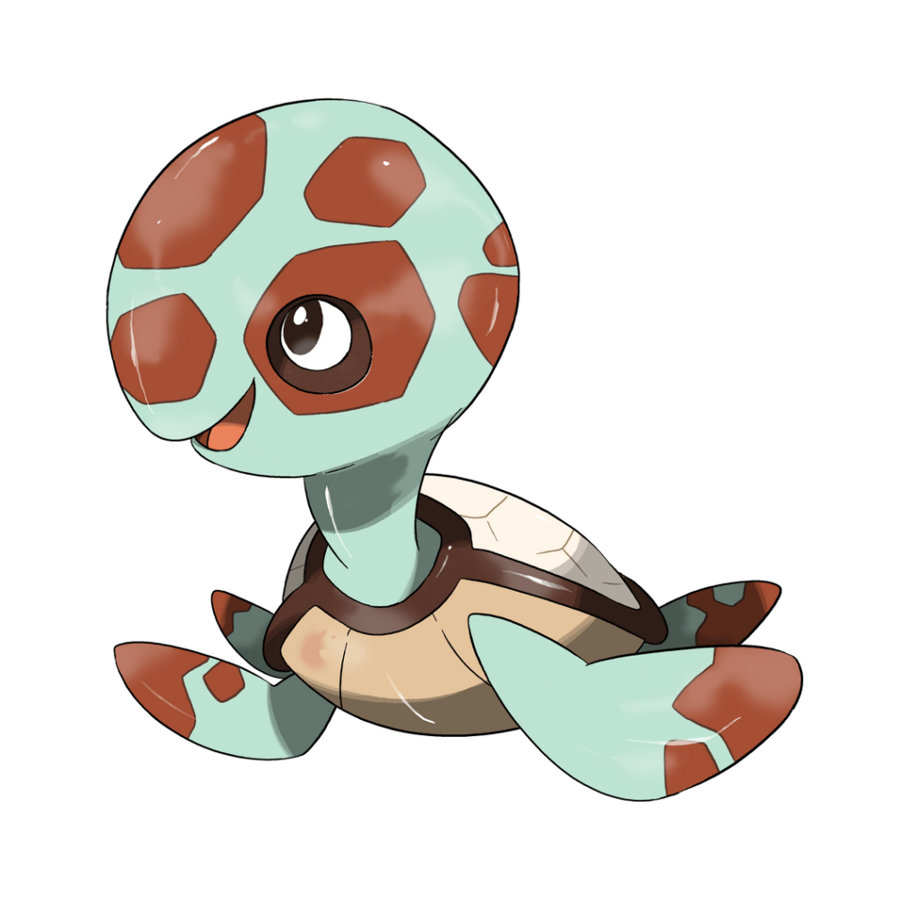 10 Years Later, in Alola, the lonely turtle Pokemon, Turtuno, has been discovered. Corsola seem to especially like them, and when they're in a trainer's part together, something wild happens!