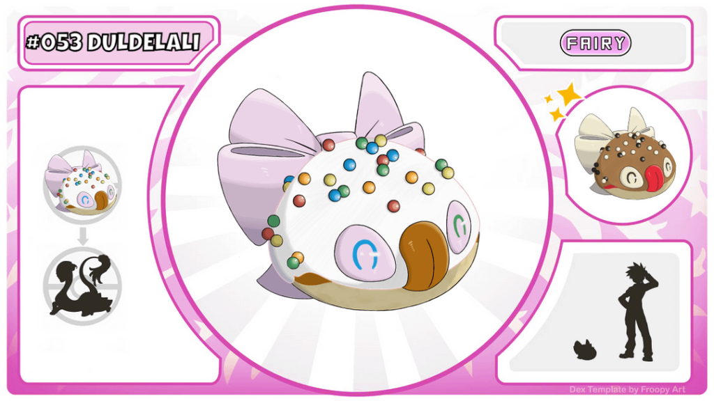 Chilean Pokedex - Inspired by the traditional sweets of the La Ligua city, Duldelali arrives, spreading joy with its "sweet" personality in the A'hue Region