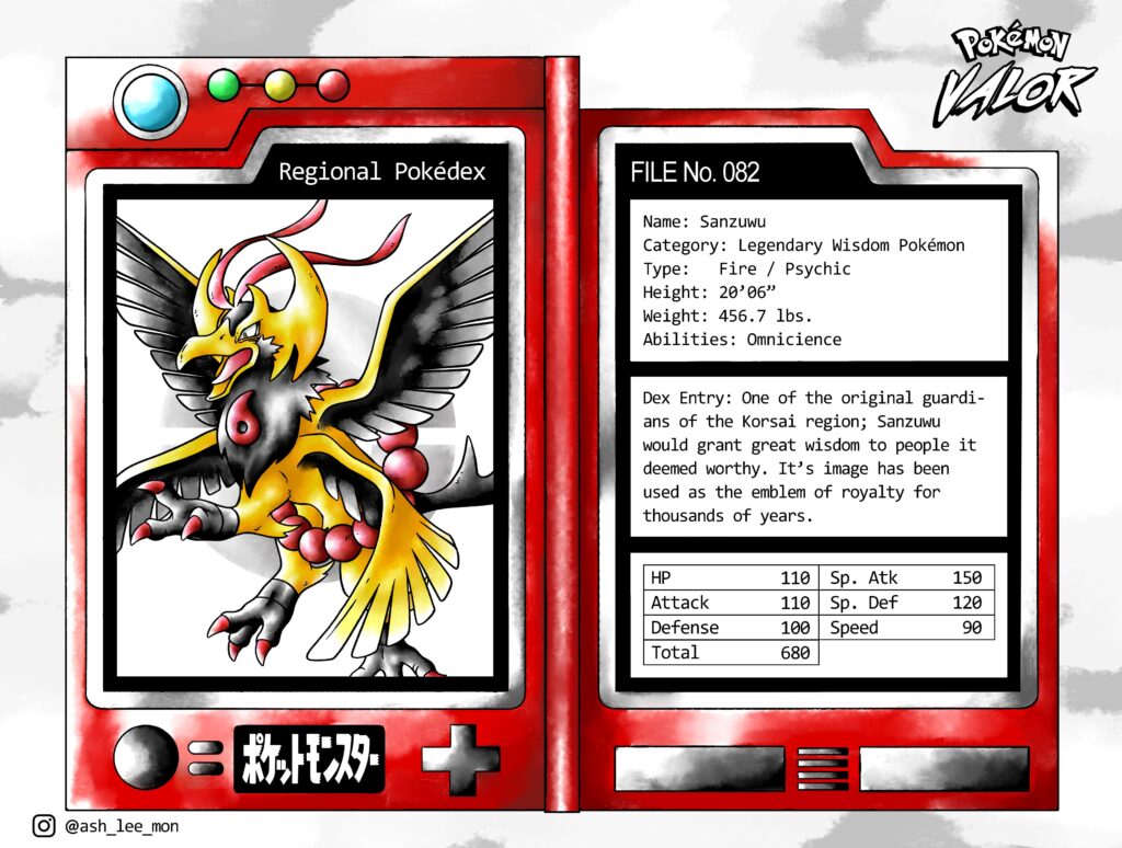 Sanzuwu: The Legendary Wisdom Pokemon