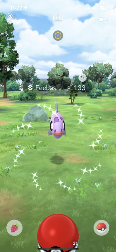 LESSSSSSSSGOOOO 0/1/1 Shiny Feebas 🗿
