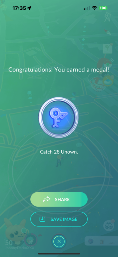 This medal took me SEVEN YEARS to achieve! Finally got the question mark!