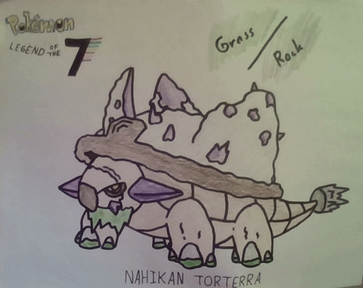 Regional Torterra for a Legends Game. Sorry about the poor quality