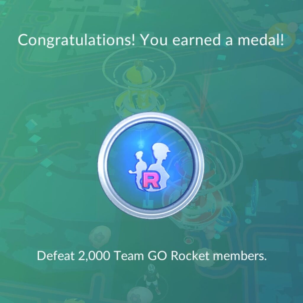 Finally! Gonna ignore all team rocket goons from now on