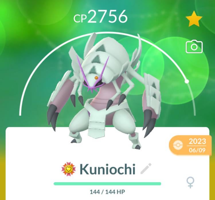 It’s nice to see when the badge actually is put in way that it makes the Pokemon look good.