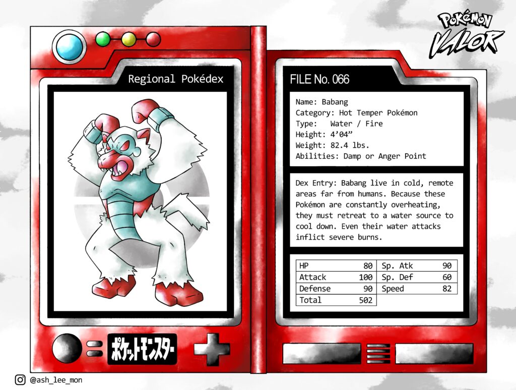 Babang: The Hot Temper Pokemon