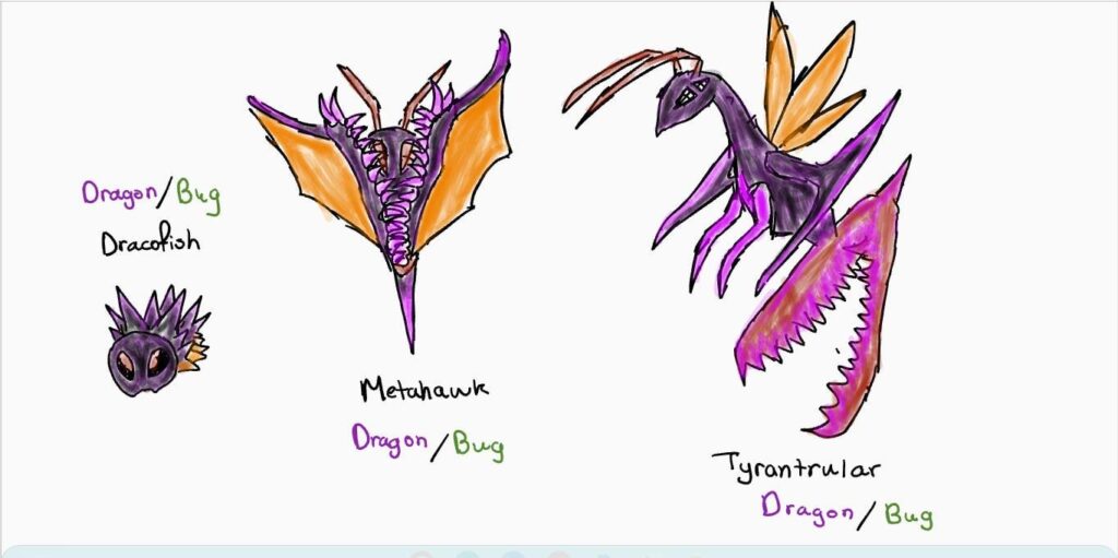 Meet the bug/dragon pseudo legendary
