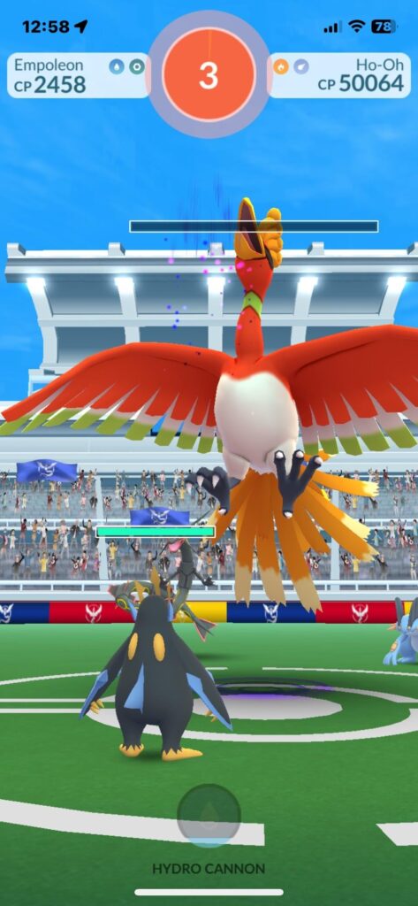 Joined a remote raid on pokegenie & FIVE people left 3 seconds before raid started - leaving only 2 raiders who were BOTH level 32 Thought I was doomed. WON WITH 3 SECONDS LEFT😭