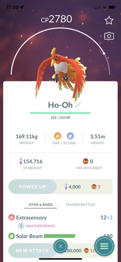 It’s not a shiny, or even a Hundo, but it’s my first ever Pokémon from a raid