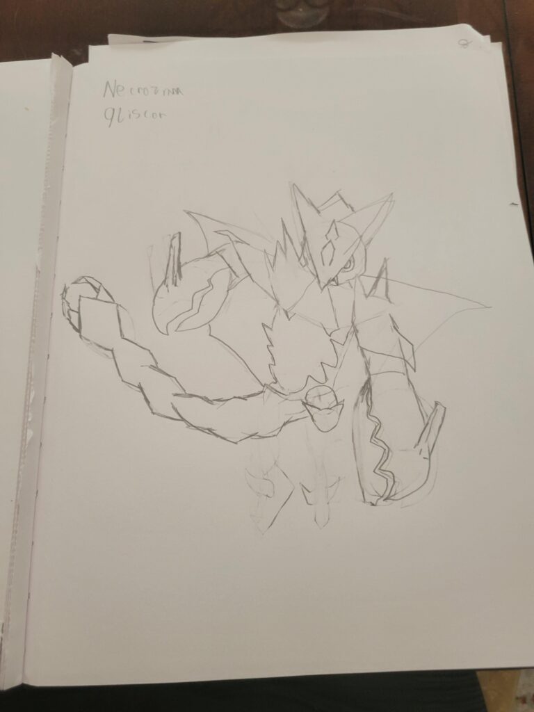 My gliscor-necrozma fusion!