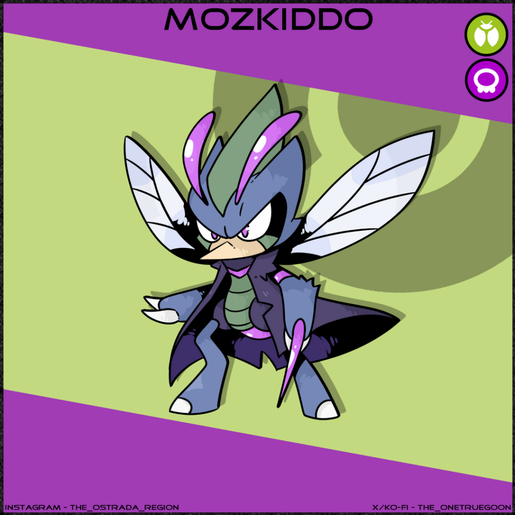 A duo based on mosquittos and roaches. Personally...i think these designs can be improved. look a bit like sonic characters so may revist them but would LOVE to hear your thoughts on how i can improve.