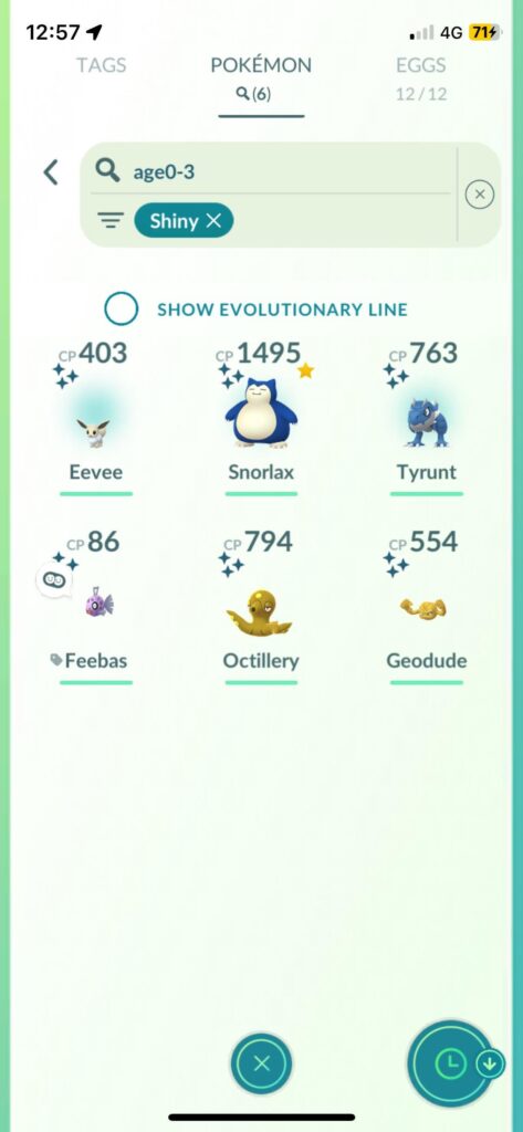 Broken shiny luck