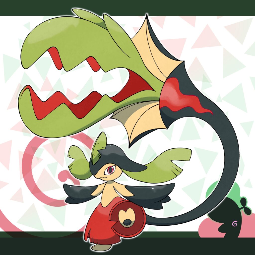 Convergent Mawile, based on carnivorous plants.