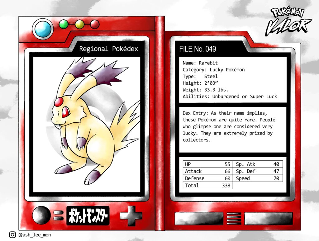 Korsai Region Lucky Rabbit Fakemon