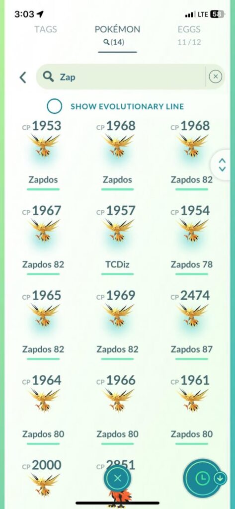 How is everyone else’s shiny hunt going…. The real question why am I shiny hunting zapdos 😭😭😭