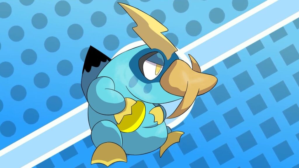 Boltypus, a Platypus Fakemon