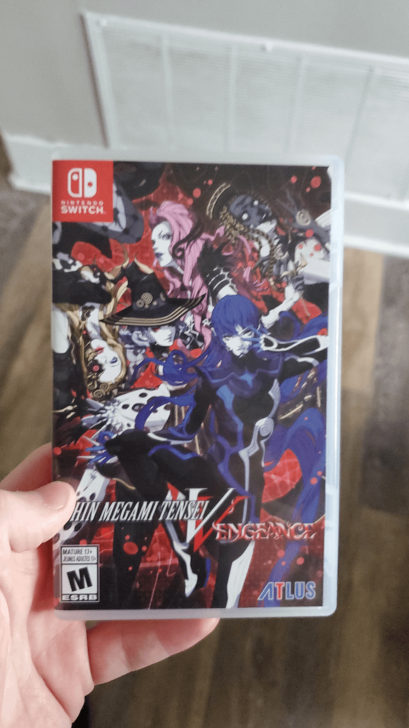 I got my SMT V Vengeance pre order but no steelbook