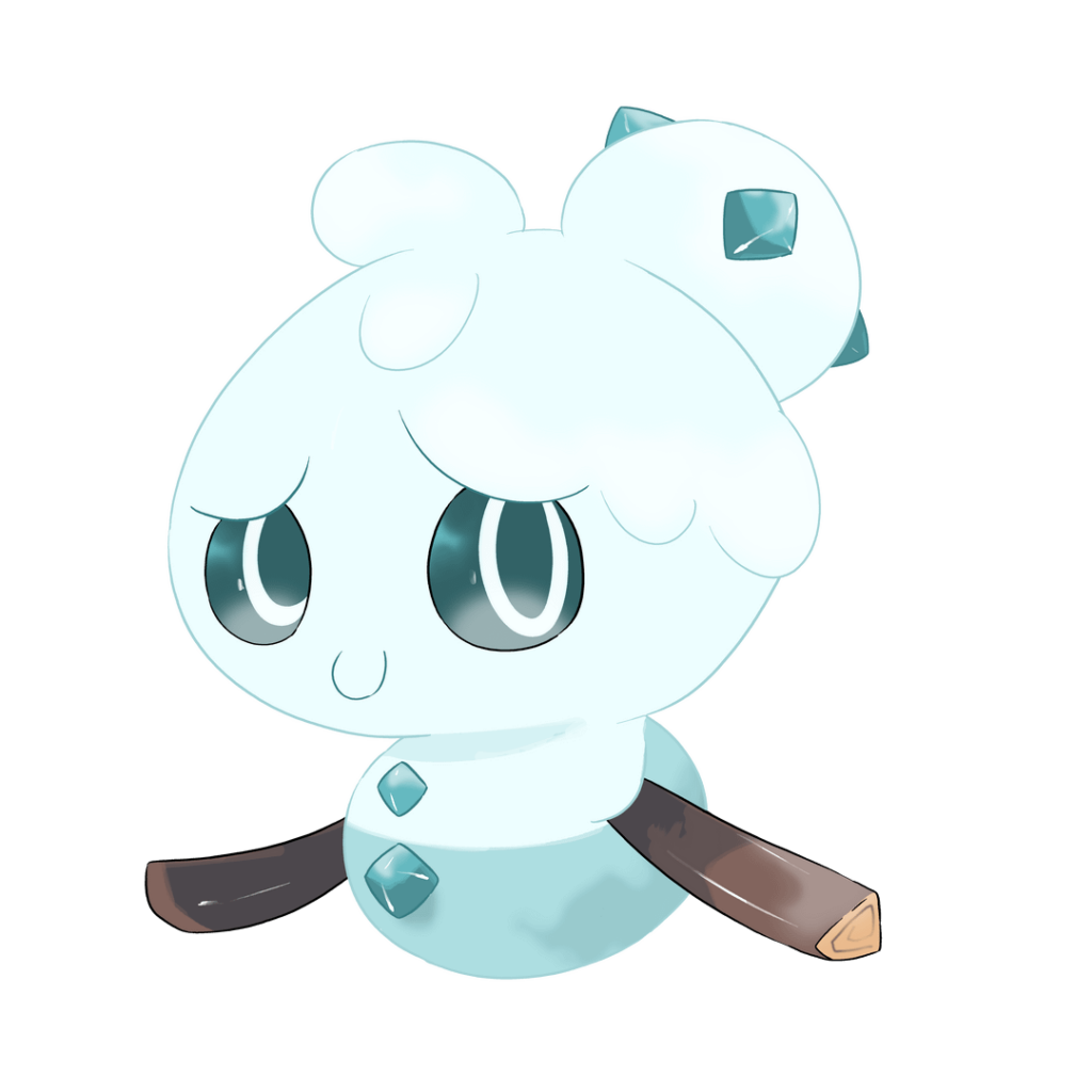 In Alola, a new Pokemon has been discovered on Mount Lanakila! Meet Snowittle! But be careful. When ash from the volcano mixes with its snow, it evolves into the hulking Enormash!